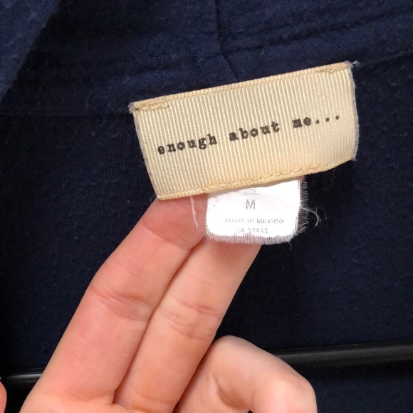 Navy Blue Cardigan - Picture 3 of 5